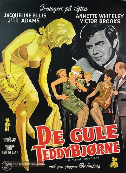 The Yellow Teddy Bears - Danish Movie Poster
