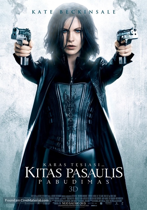 Underworld: Awakening - Lithuanian Movie Poster