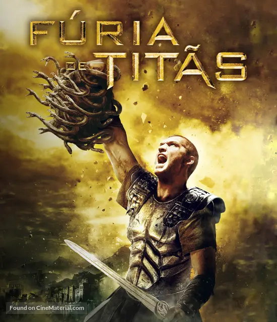 Clash of the Titans - Brazilian Blu-Ray movie cover