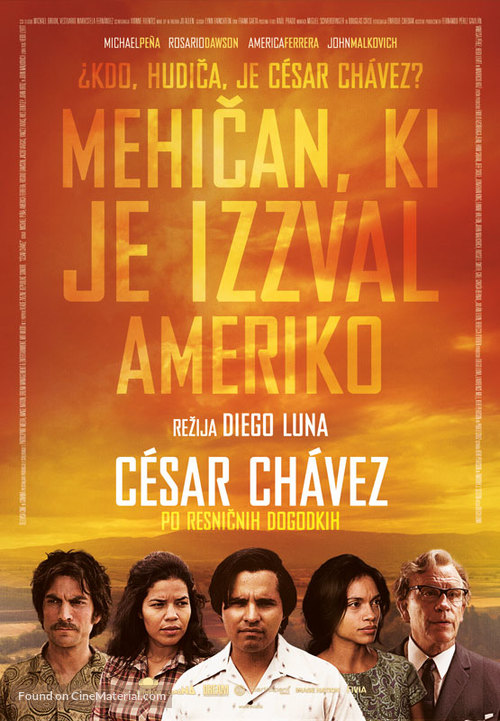 Cesar Chavez - Slovenian Movie Poster