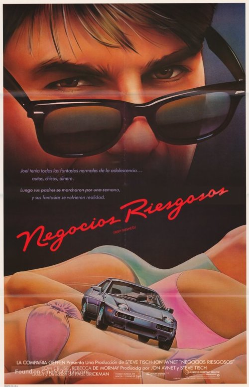 Risky Business - Argentinian Movie Poster