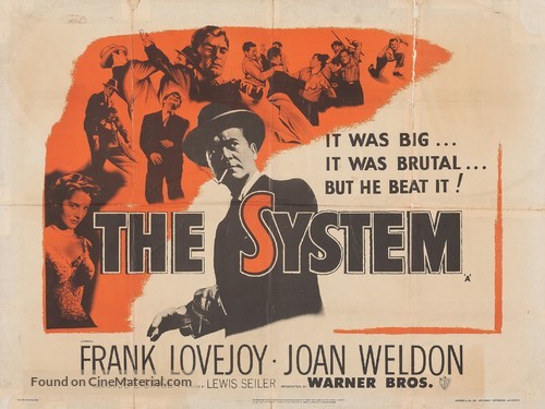 The System - British Movie Poster