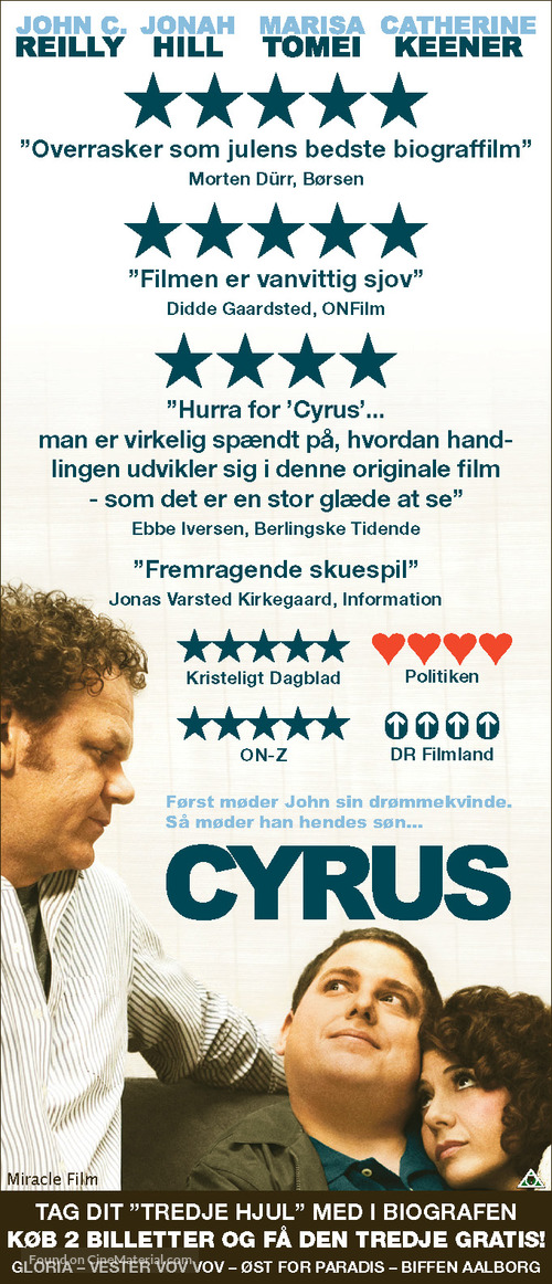 Cyrus - Danish Movie Poster