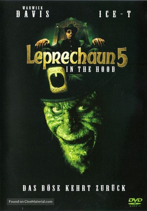 Leprechaun in the Hood - German DVD movie cover