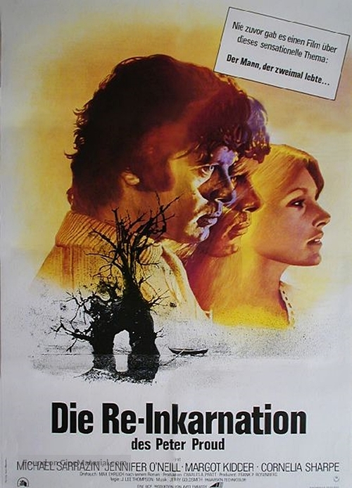 The Reincarnation of Peter Proud - German Movie Poster