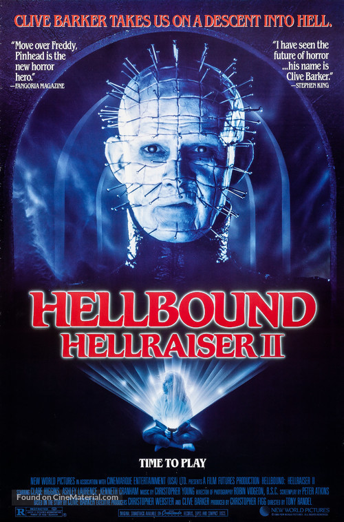 Hellbound: Hellraiser II - Movie Poster