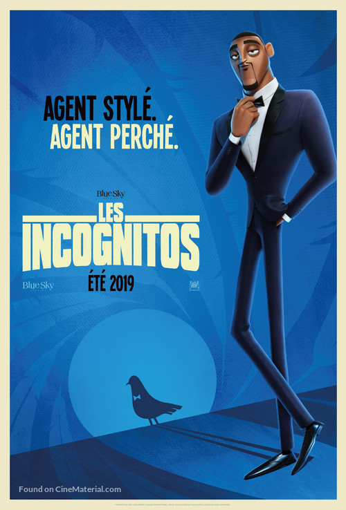 Spies in Disguise - French Movie Poster