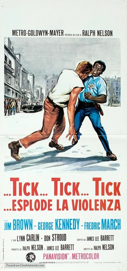 ...tick...tick...tick... - Italian Movie Poster