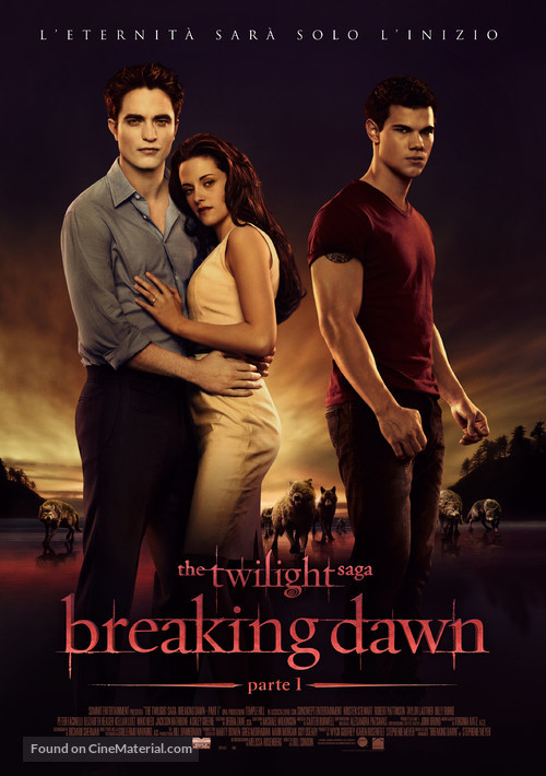 The Twilight Saga: Breaking Dawn - Part 1 - Italian Movie Poster