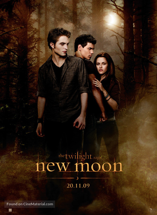 The Twilight Saga: New Moon - Norwegian Movie Poster