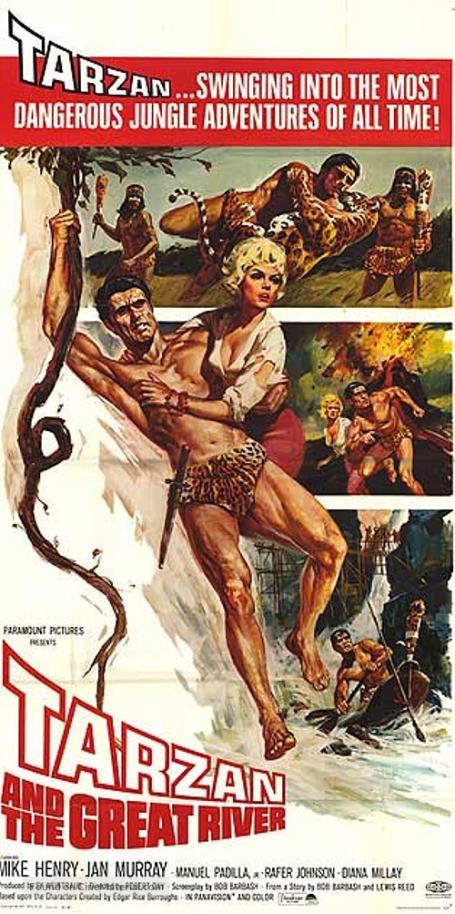 Tarzan and the Great River - Movie Poster