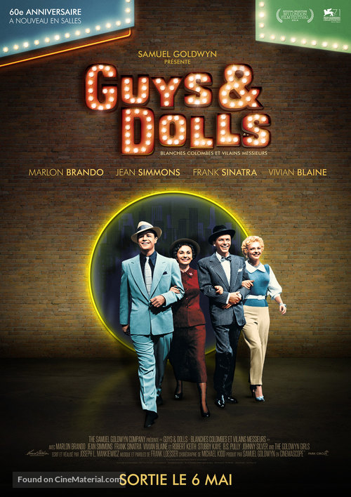 Guys and Dolls - French Movie Poster