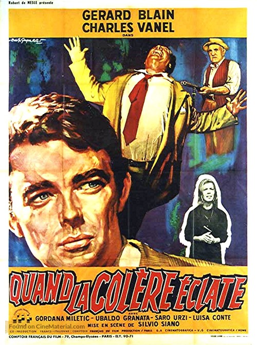 Lo sgarro - French Movie Poster