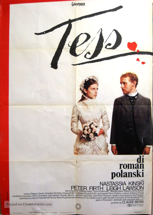 Tess - Italian Movie Poster