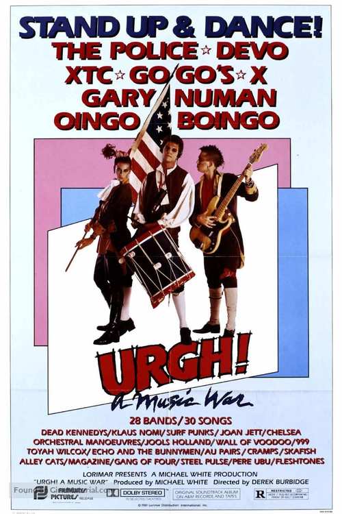 Urgh! A Music War - Movie Poster