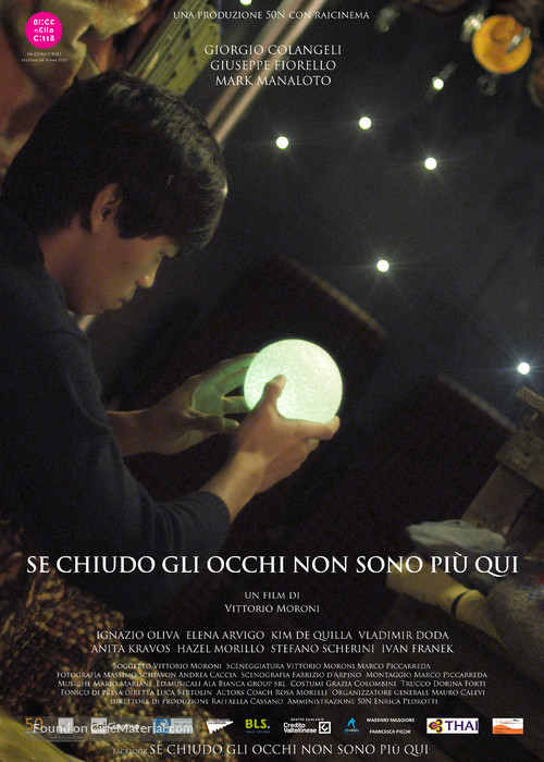 Se chiudo gli occhi non sono pi&ugrave; qui - Italian Movie Poster