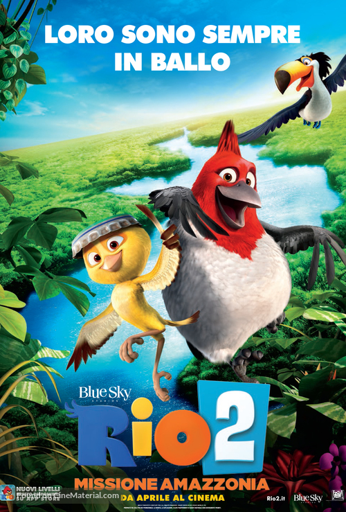 Rio 2 - Italian Movie Poster