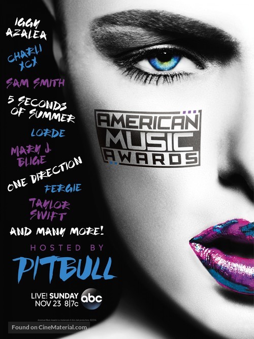 American Music Awards 2014 - Movie Poster