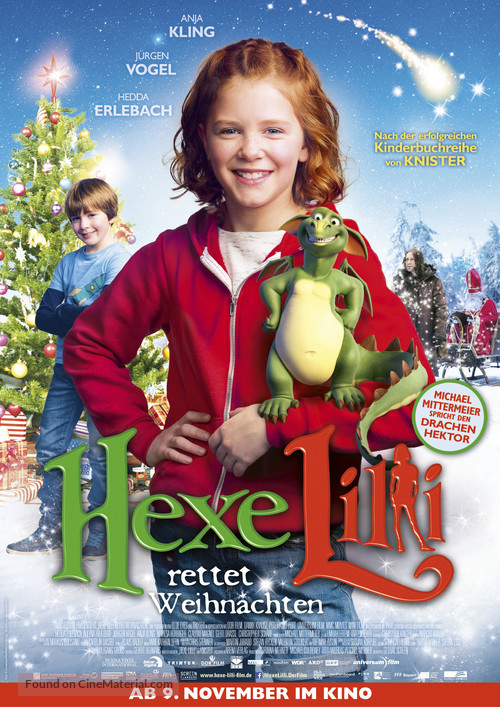 Hexe Lillis eingesacktes Weihnachtsfest - German Movie Poster