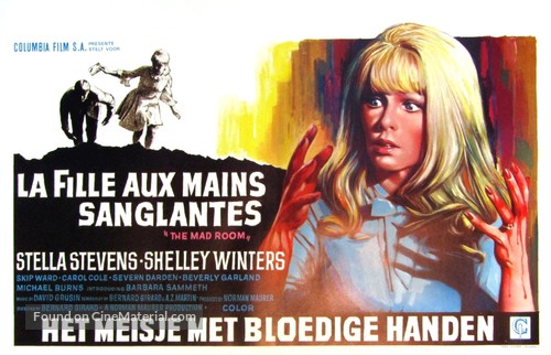 The Mad Room - Belgian Movie Poster