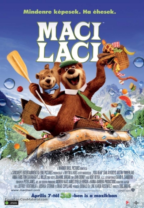 Yogi Bear - Hungarian Movie Poster
