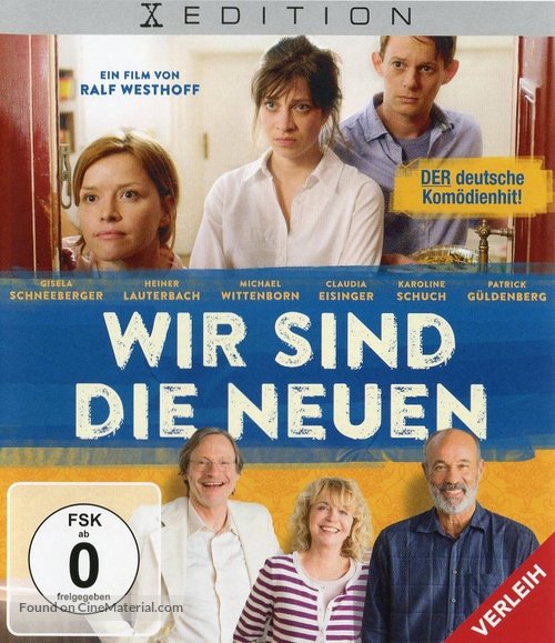 Wir sind die Neuen - German Blu-Ray movie cover