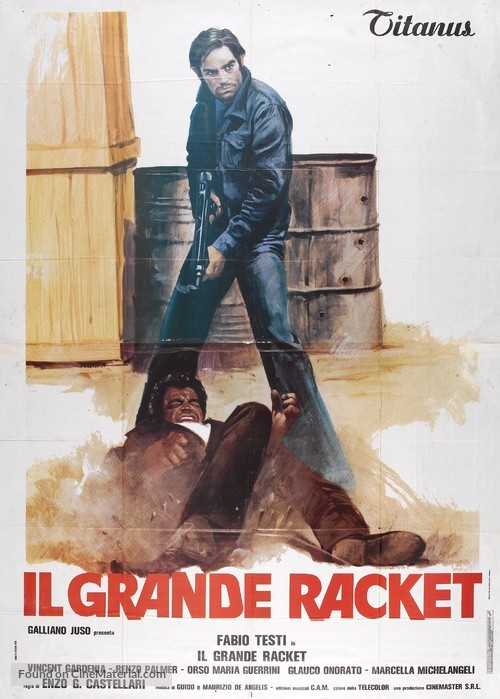 Il grande racket - Italian Movie Poster