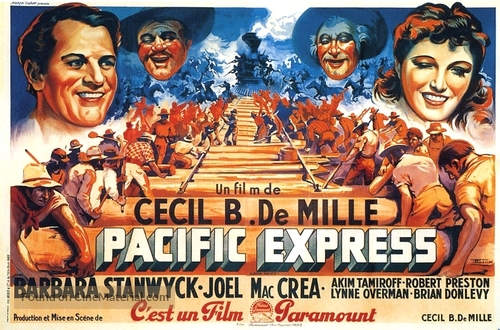 Union Pacific - French Movie Poster
