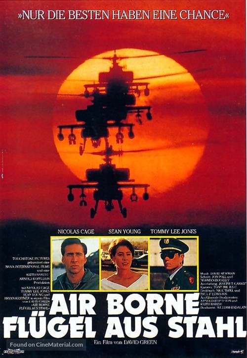 Fire Birds - German Movie Poster