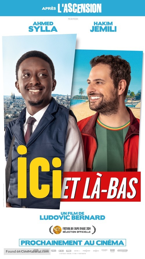 Ici et l&agrave; bas - French Movie Poster