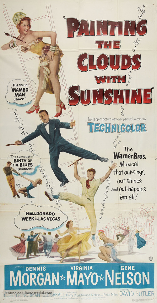 Painting the Clouds with Sunshine - Movie Poster