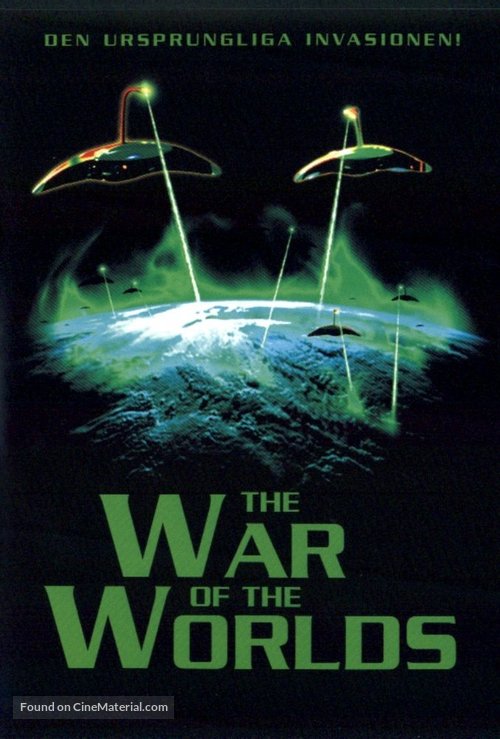 The War of the Worlds - Swedish Movie Cover