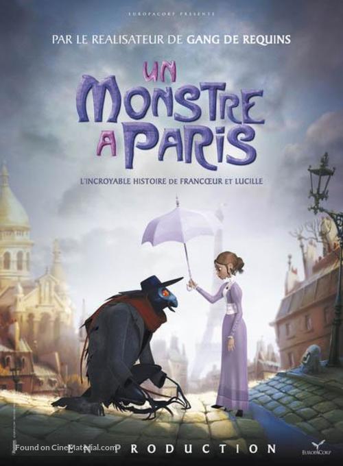 Un monstre &agrave; Paris - French Movie Poster