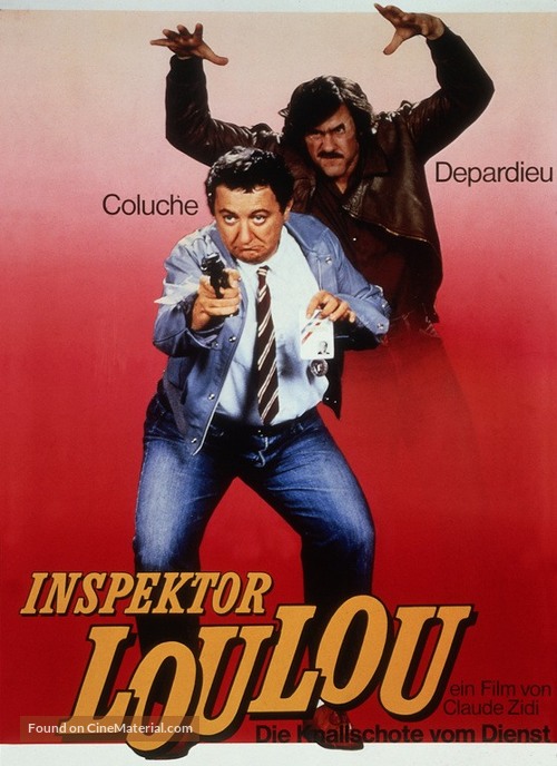 Inspecteur la Bavure - German Movie Poster
