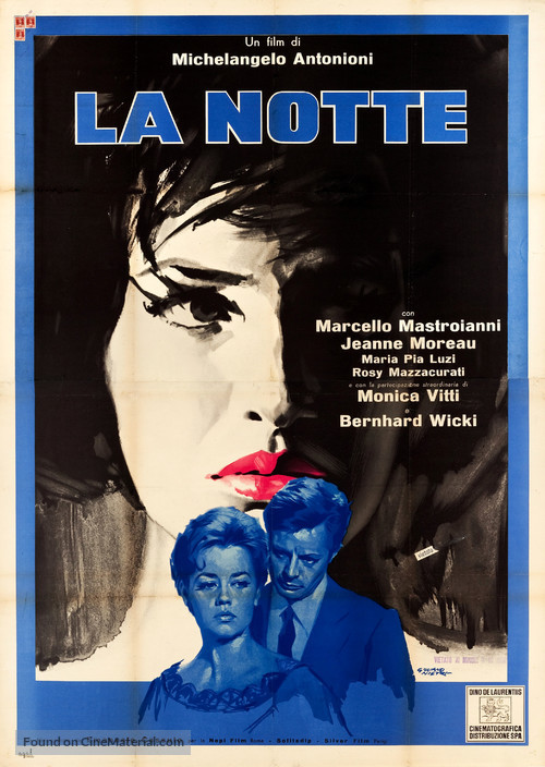 La notte - Italian Movie Poster