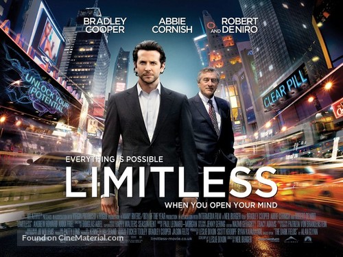 Limitless - British Movie Poster