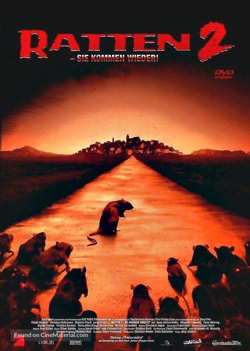 Ratten 2 - Sie kommen wieder! - German DVD movie cover