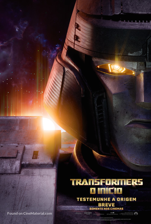 Transformers One - Brazilian Movie Poster