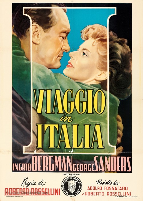 Viaggio in Italia - Italian Movie Poster