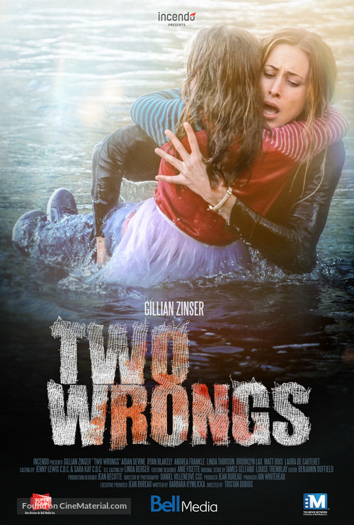 Two Wrongs - Canadian Movie Poster