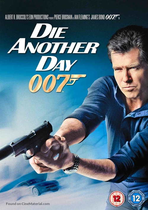 Die Another Day - British DVD movie cover