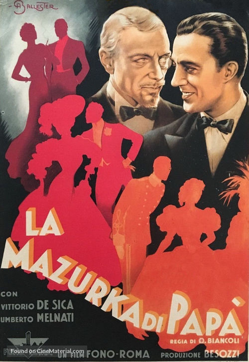 La mazurka di pap&agrave; - Italian Movie Poster