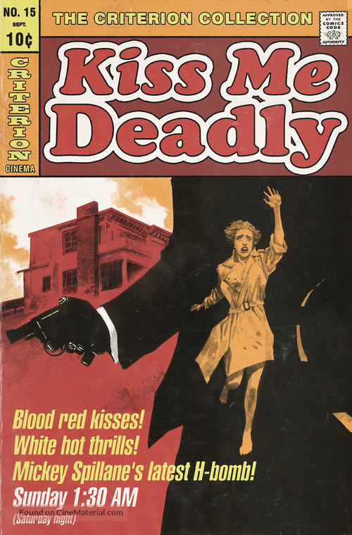 Kiss Me Deadly - Re-release movie poster