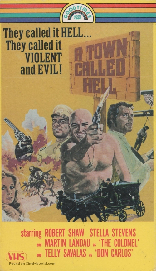 A Town Called Bastard - VHS movie cover