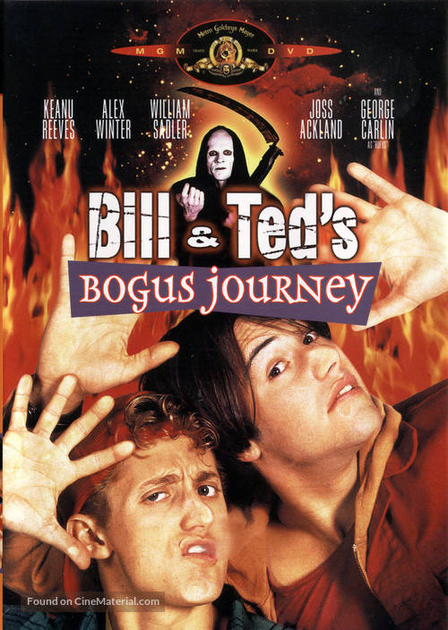 Bill &amp; Ted&#039;s Bogus Journey - DVD movie cover