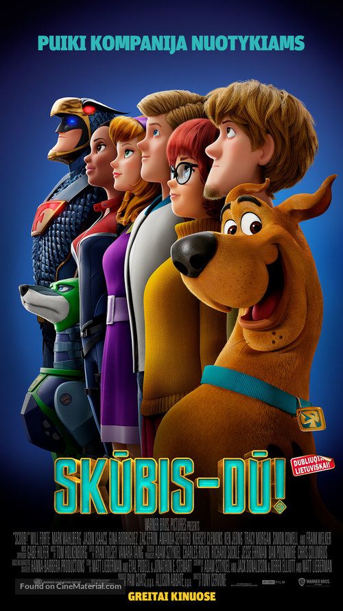 Scoob - Lithuanian Movie Poster