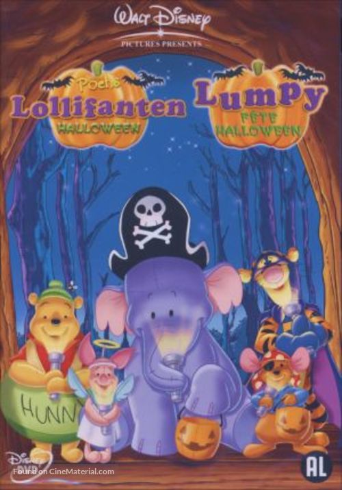 Pooh&#039;s Heffalump Halloween Movie - Dutch DVD movie cover