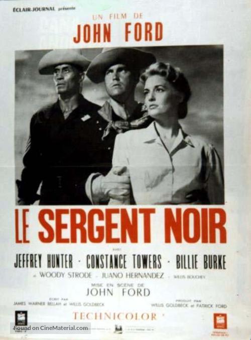 Sergeant Rutledge - French Movie Poster