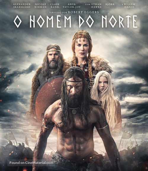 The Northman - Brazilian Blu-Ray movie cover