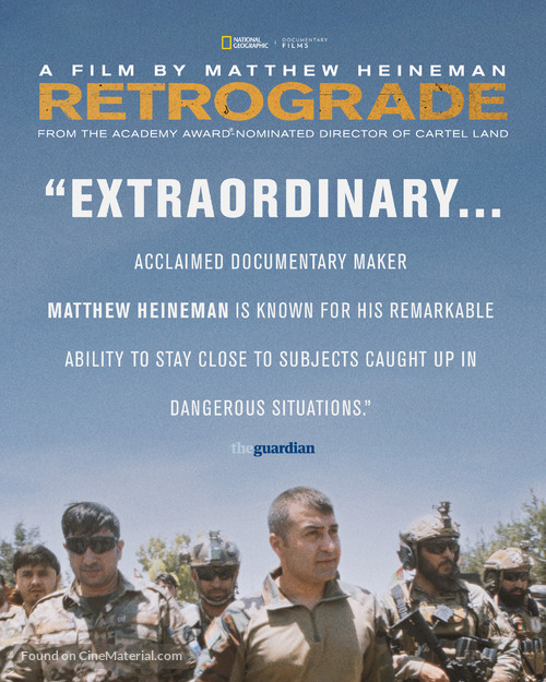 Retrograde - Movie Poster